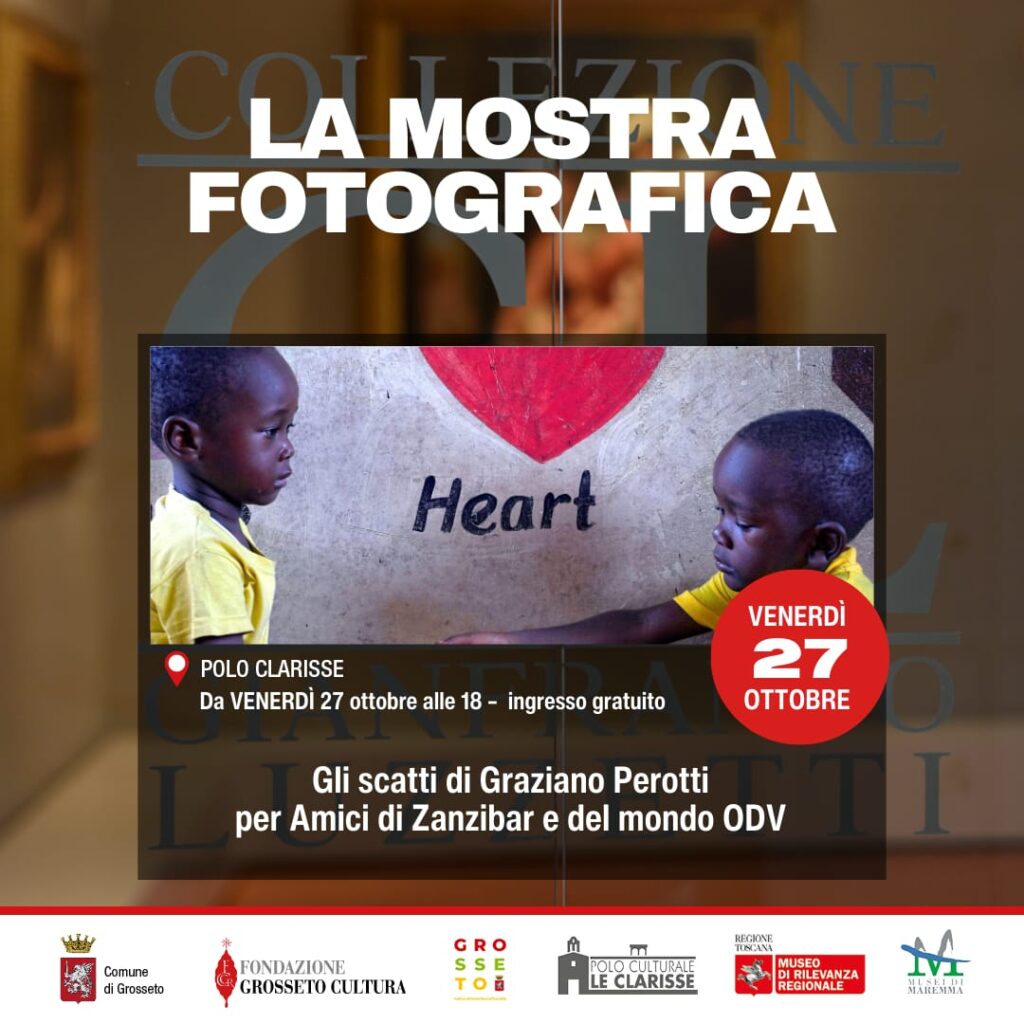 mostra fotografica "HEART" a cura di Graziano Perrotti per Amici di Zanzibar e del Mondo ODV/NGO